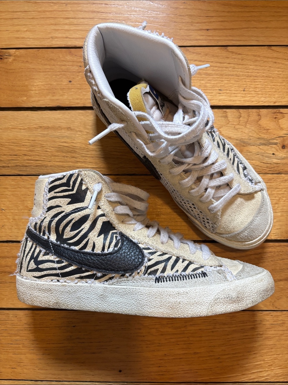 Nike Blazer Mid ‘77 Zebra Print Reveal